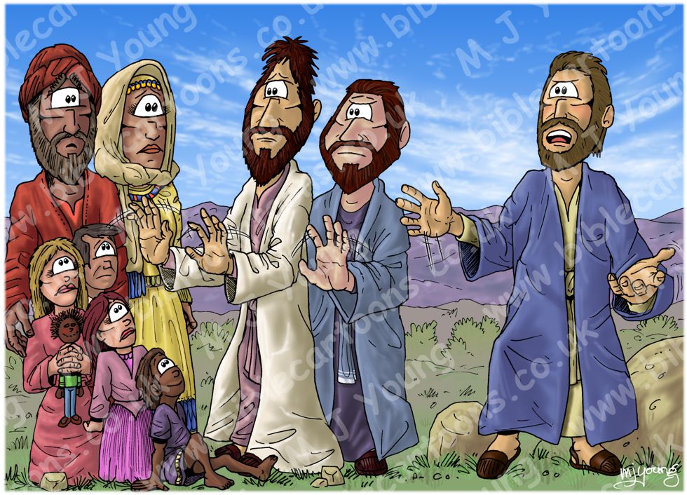 Mark 10 - Jesus blesses children - Scene 01 - Jesus' rebuke