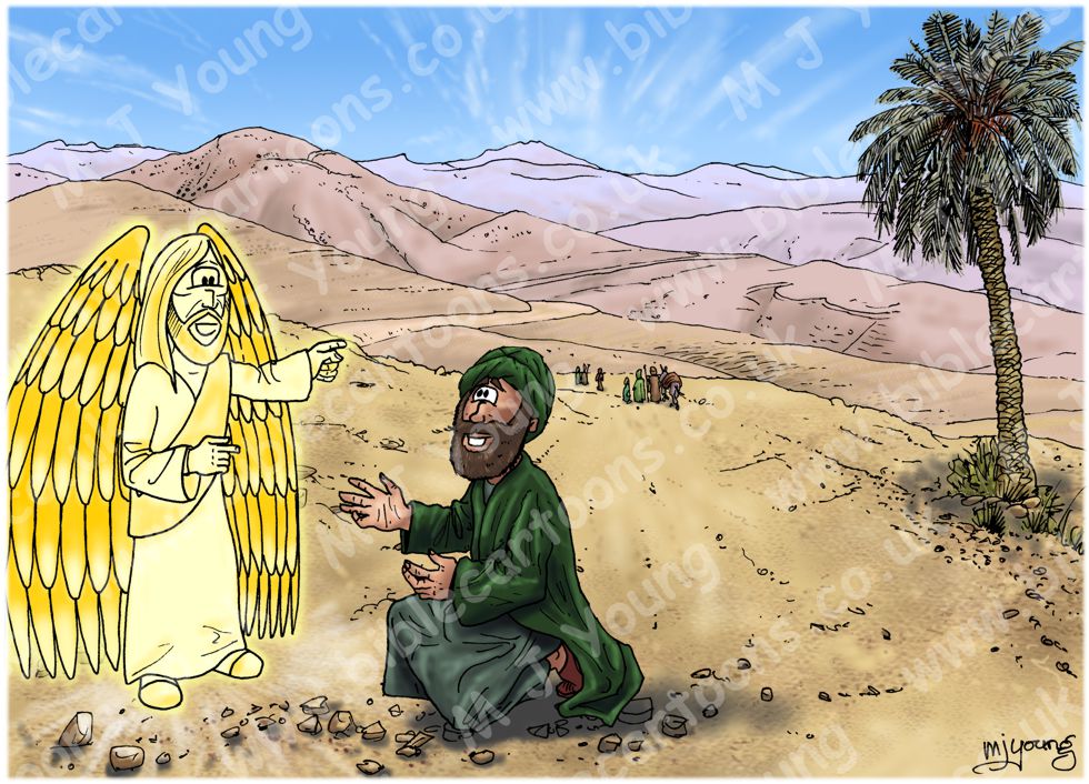 Acts 08 - Philip and the Ethiopian eunuch - Scene 01 - Road