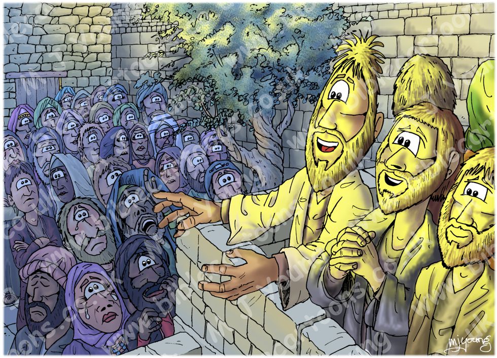 Acts 02 - Pentecost - Scene 09 - Conviction (Sunlight version)