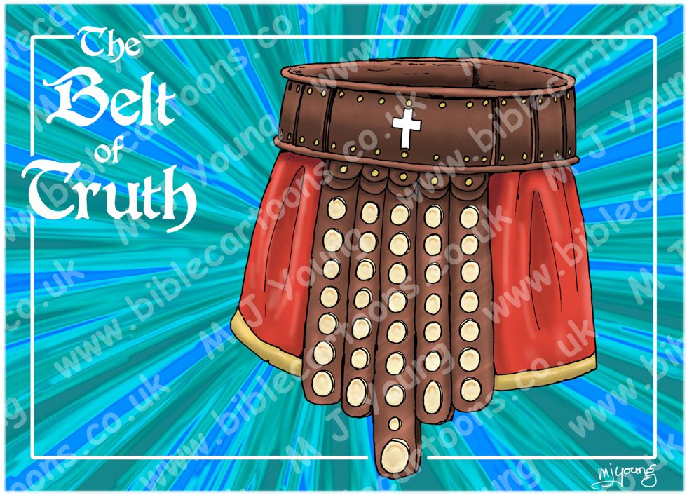 Ephesians 06 - Armour of God - Belt of Truth (Blue) 980x706px.jpg