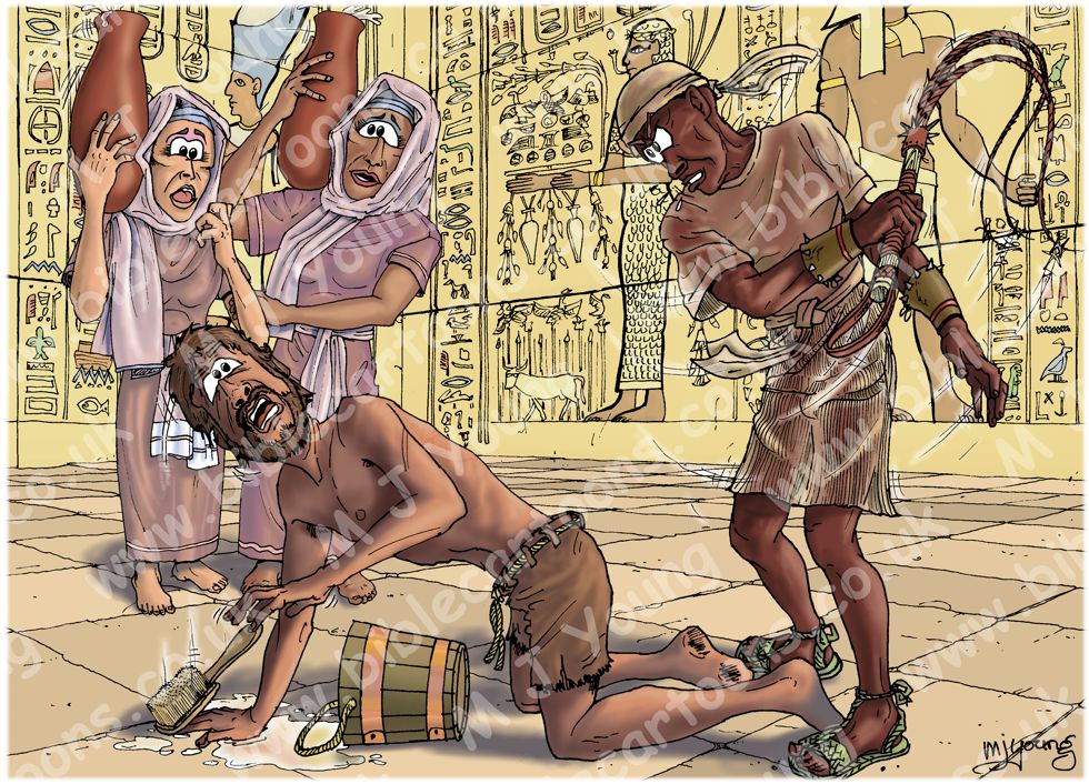 Exodus 02 - Moses murders - Scene 01 - Egyptian slave master (Version 01)
