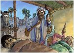 Exodus 04 - Moses returns to Egypt - Scene 02 - Circumcision 980x706px col