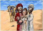 Genesis 37 - Joseph sold into slavery - Scene 04 - Joseph Sold