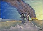Genesis 19 - Sodom and Gomorrah - Scene 09 - Pillar of Salt (Daybreak version)