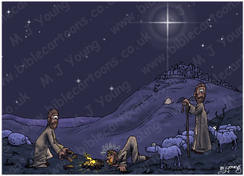 Luke 02 - Nativity SET01 - Scene 03 - Shepherds