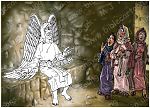 Mark 16 - Resurrection of Jesus - Scene 03 - Angel