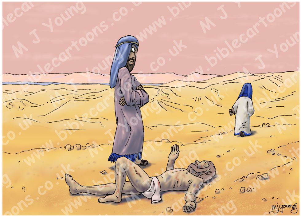 Luke 10 - Parable of the good Samaritan SET02 - Scene 02 - Passers-by