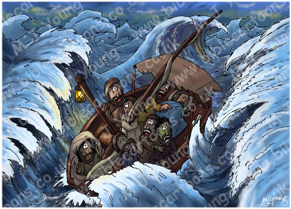 jesus in a boat clipart - photo #11