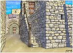 2 Kings 04 - Shunammite’s son resurrected - Scene 02 - Roof room - Background 980x706px col.jpg