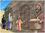 Luke 19 - Zacchaeus the tax collector - Scene 05 - Excited (Colour version) 980x706px col